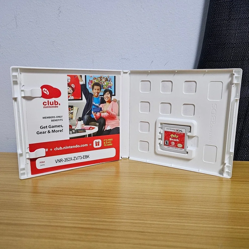 Nintendo 3DS Petz Beach‎ Game Complete in Box Cib Tested